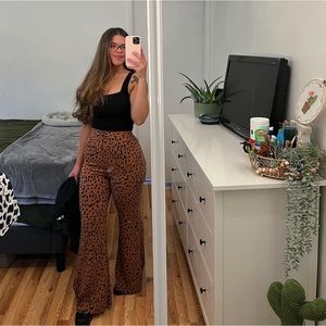 Leopard pants